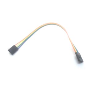 Dupont Cable 4 wires 20 cm Female 1x4 - Female 2x3