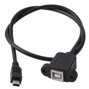 Câble USB B - mini USB 50cm