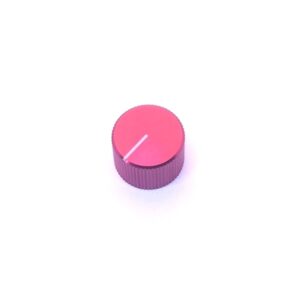 Alu Knob 20x14 mm, Hole ⌀ 6.35 mm