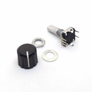 Encoder 16 hard detents/revolution, short axis